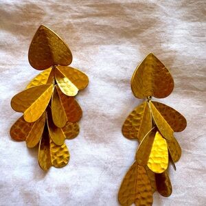 Kate Spade Gold Statement Earrings